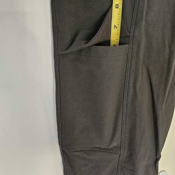 VGUC Athleta Wander Utility Pant Olive Green Sz 0 Zero - Picture 8 of 16